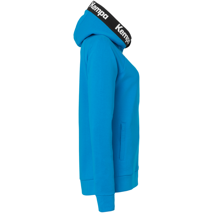 Kempa Core 26 Hood Jacket Women - kempablau