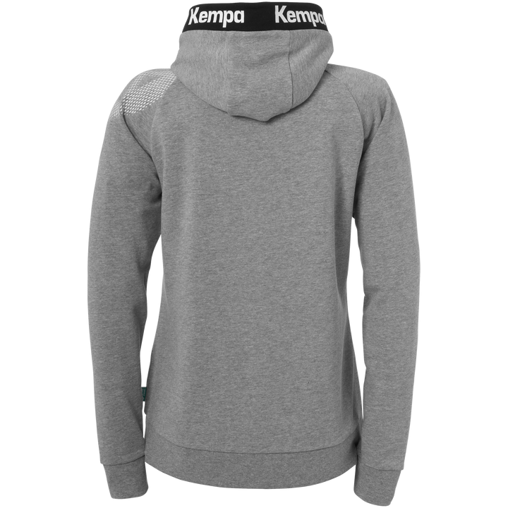 Kempa Core 26 Hood Jacket Women - dark grau melange