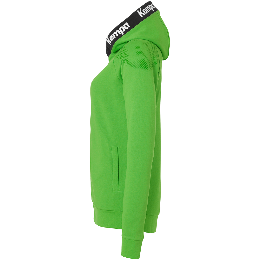 Kempa Core 26 Hood Jacket Women - hope grün