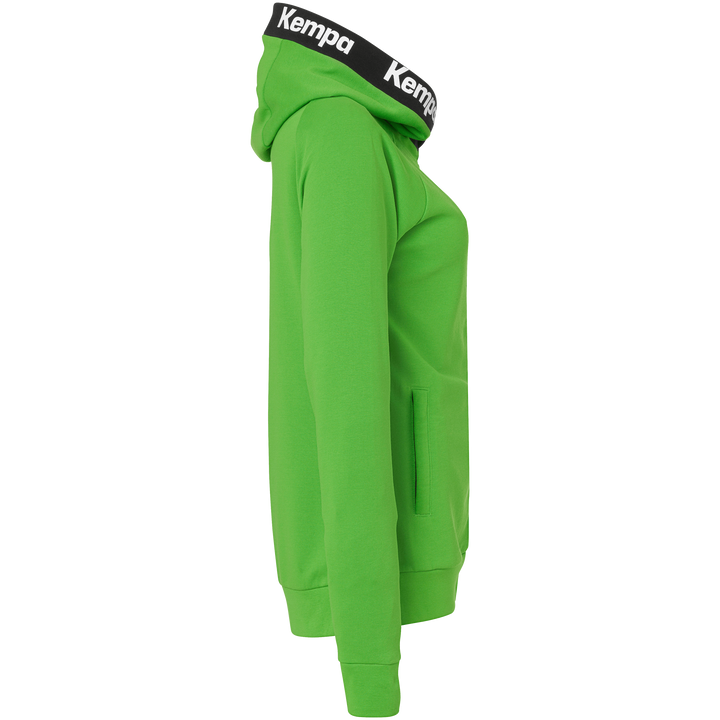 Kempa Core 26 Hood Jacket Women - hope grün