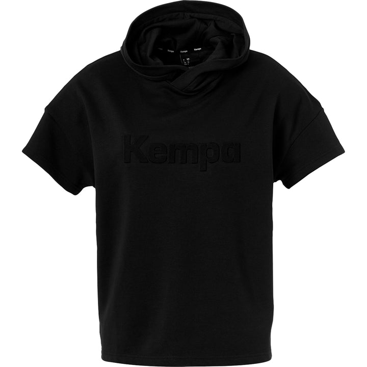 Kempa HOOD SHIRT WOMEN BLACK &amp; WHITE - schwarz
