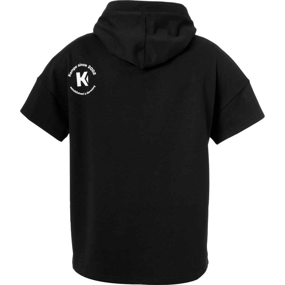 Kempa HOOD SHIRT WOMEN BLACK &amp; WHITE - schwarz