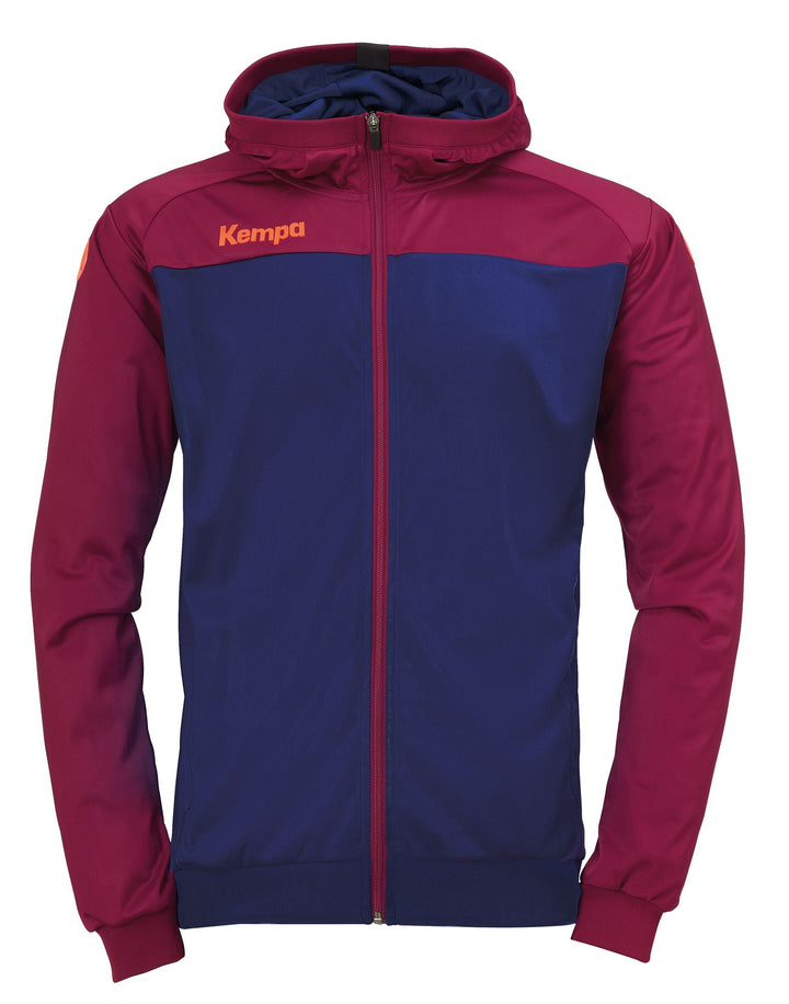 Kempa Prime Multi Jacke - deep blau/deep rot