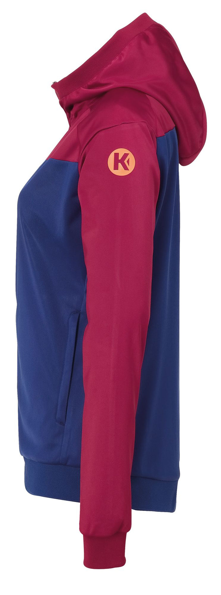 Kempa Prime Multi Jacke Women - deep blau/deep rot