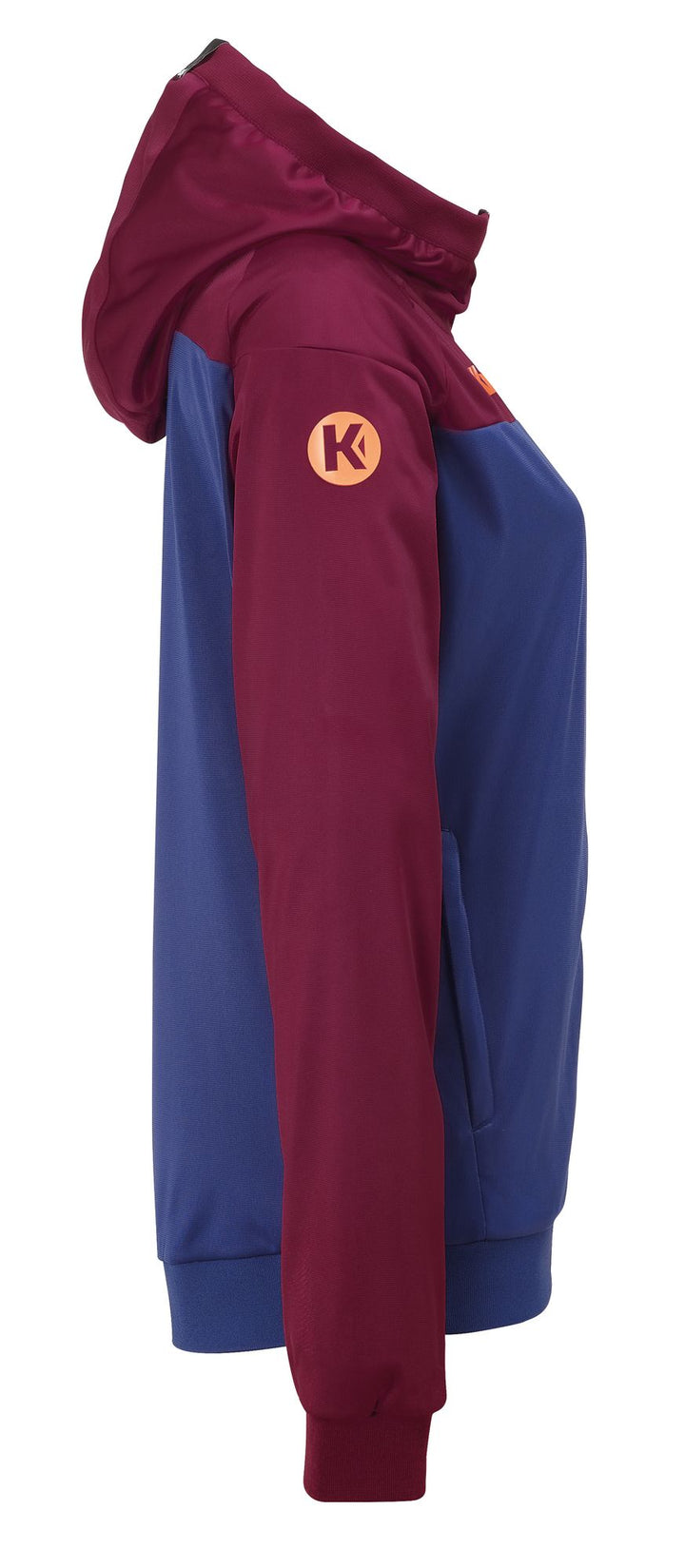 Kempa Prime Multi Jacke Women - deep blau/deep rot