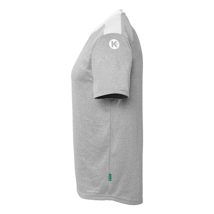 Kempa Emotion 27 Shirt - dark grau melange/weiß