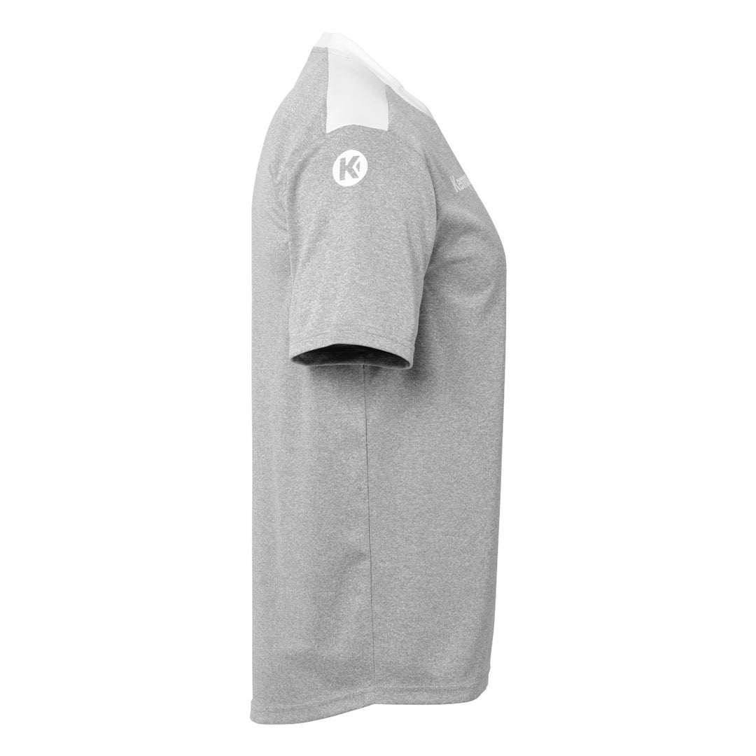 Kempa Emotion 27 Shirt - dark grau melange/weiß