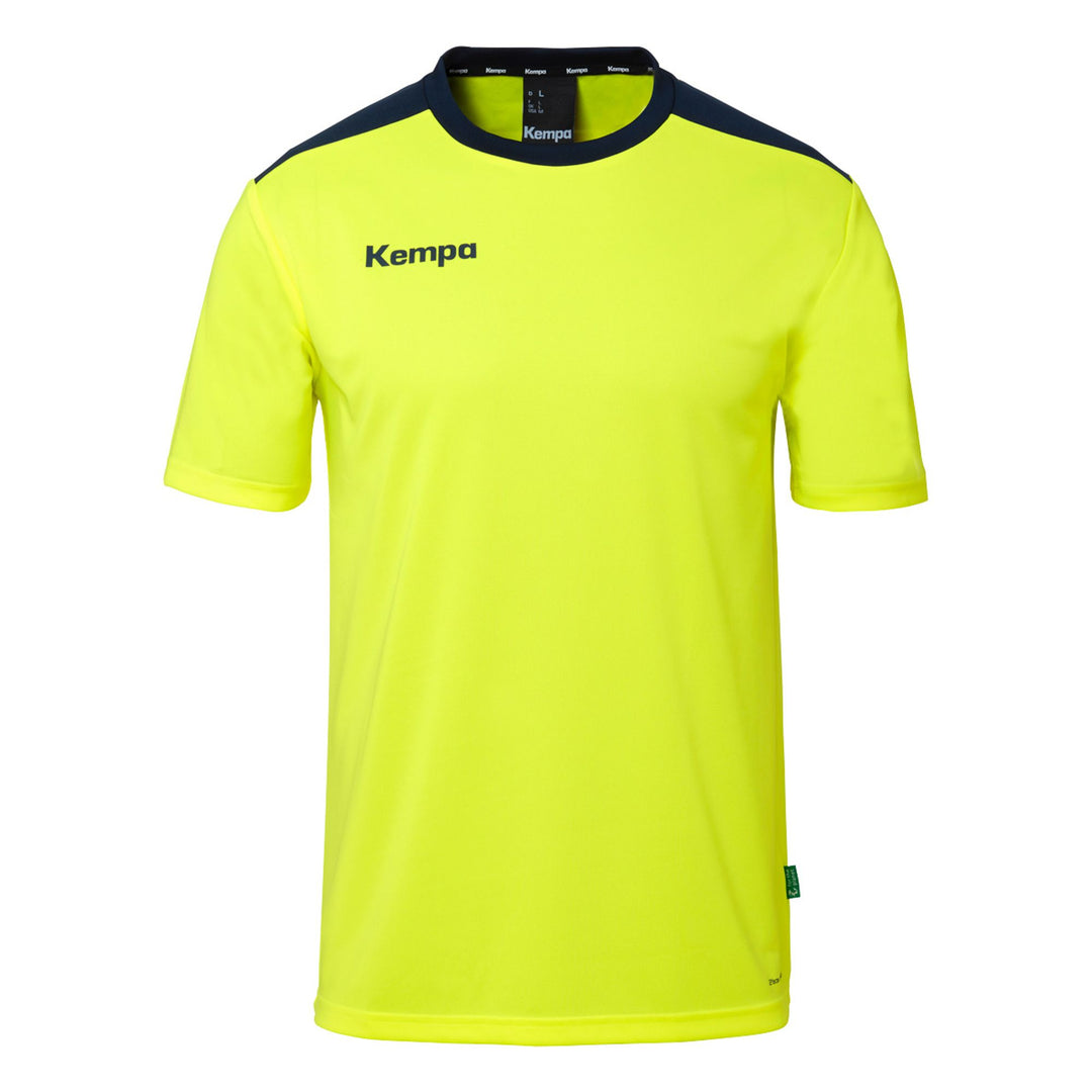 Kempa Emotion 27 Shirt - fluo gelb/marine
