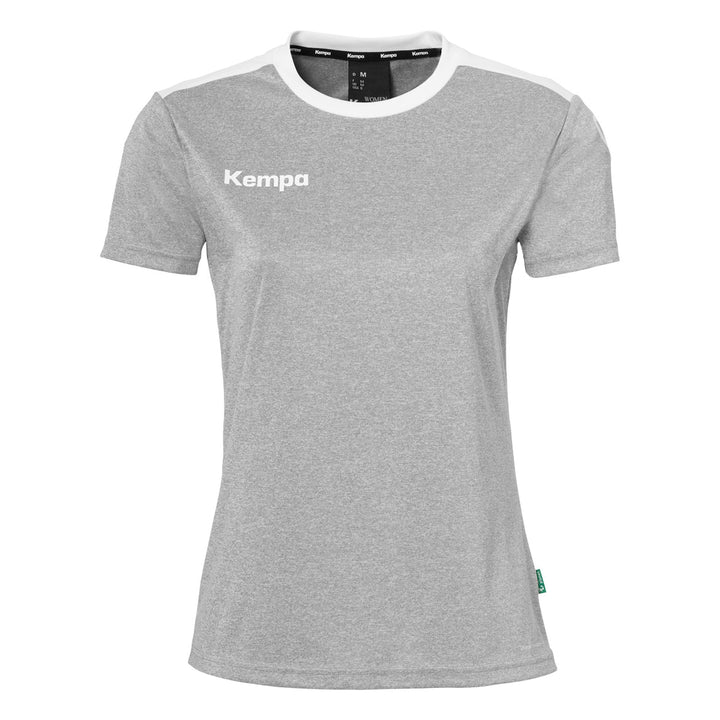 Kempa Emotion 27 Shirt Damen - dark grau melange/weiß