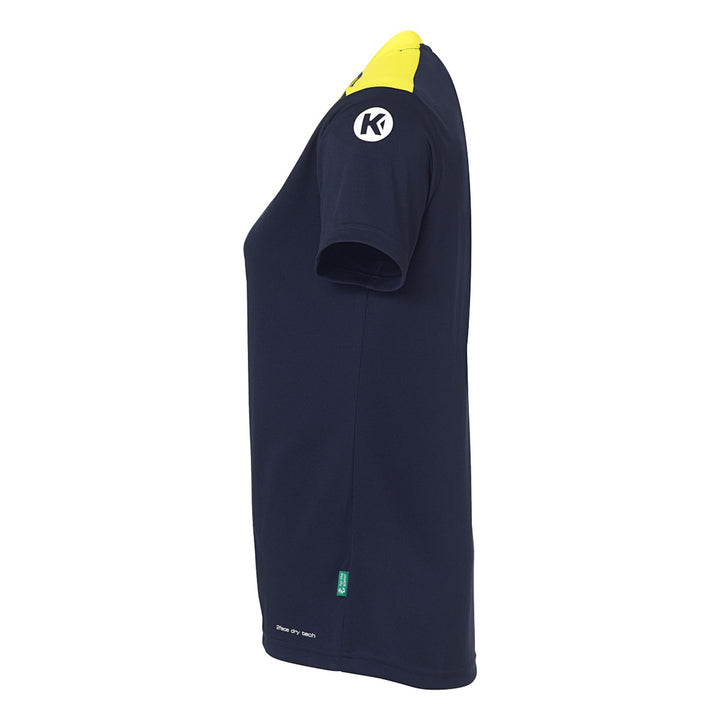 Kempa Emotion 27 Shirt Damen - marine/fluo gelb