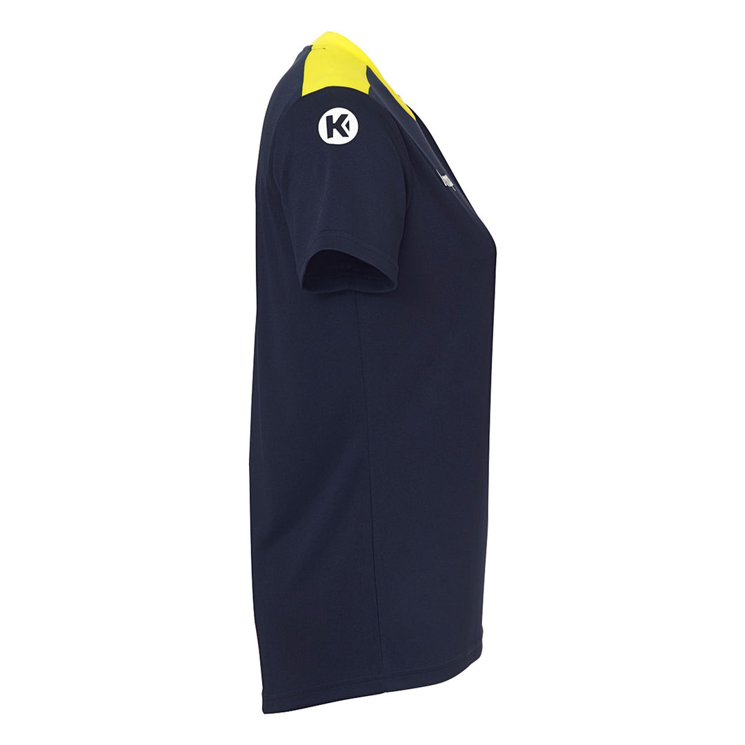 Kempa Emotion 27 Shirt Damen - marine/fluo gelb