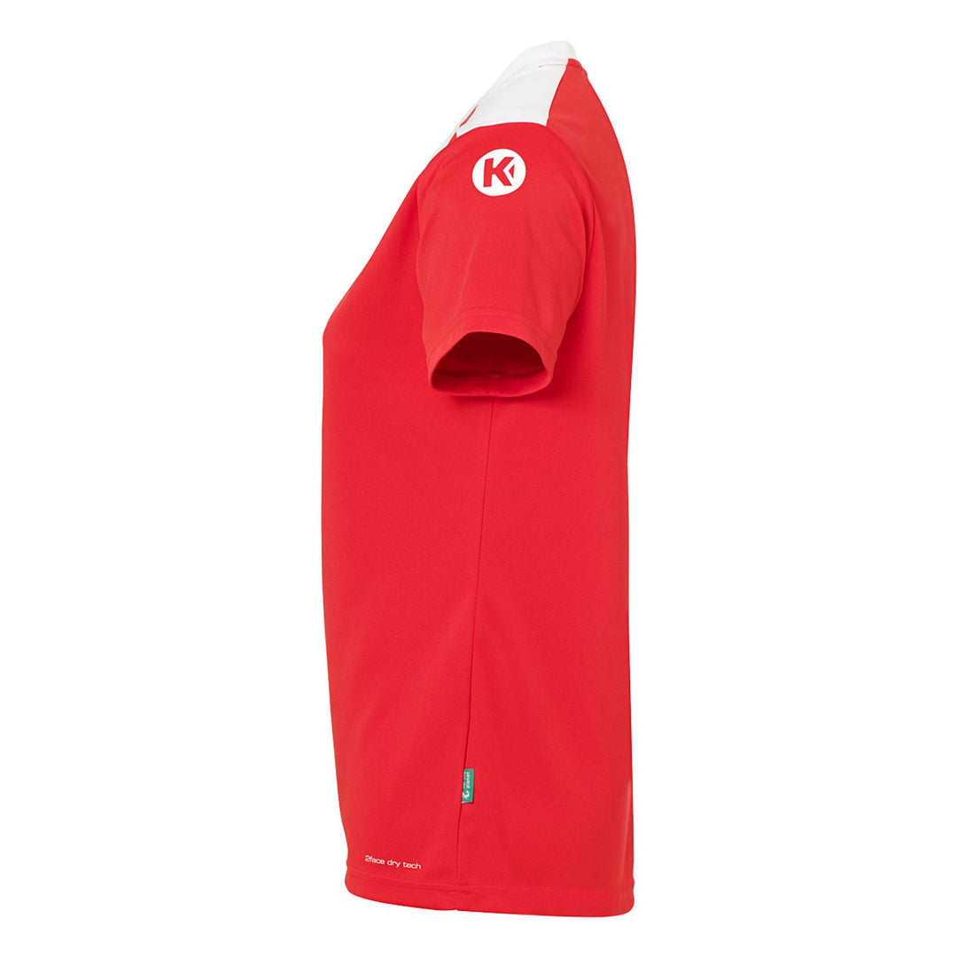 Kempa Emotion 27 Shirt Damen - rot/weiß