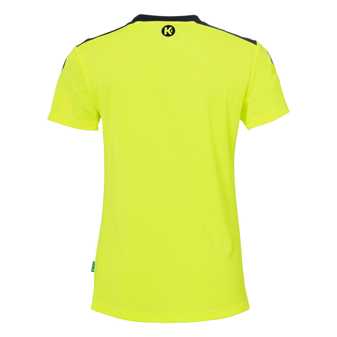 Kempa Emotion 27 Shirt Damen - fluo gelb/marine