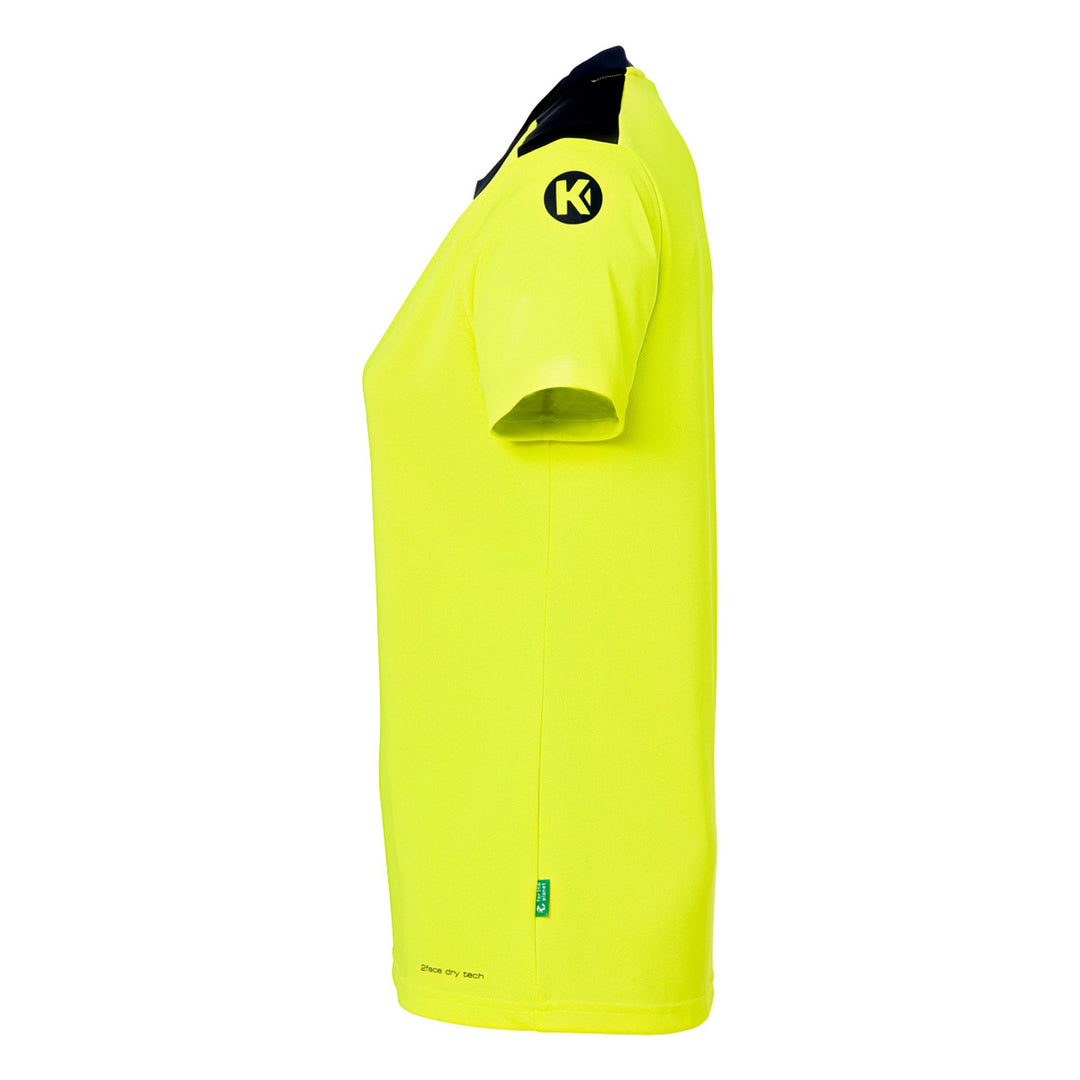 Kempa Emotion 27 Shirt Damen - fluo gelb/marine