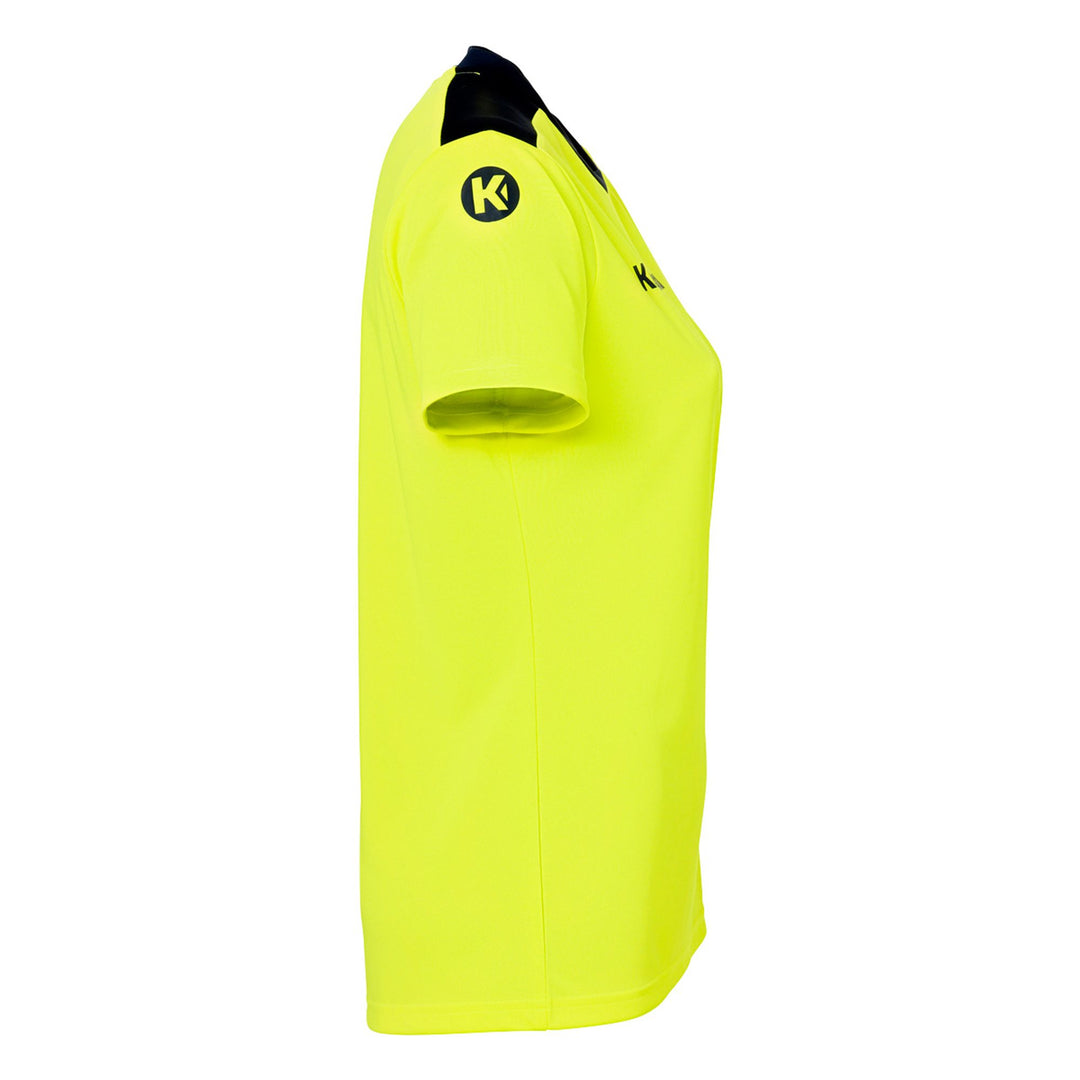 Kempa Emotion 27 Shirt Damen - fluo gelb/marine