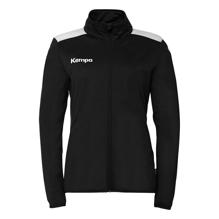 Kempa Emotion 27 Poly Jacke Damen - schwarz/weiß