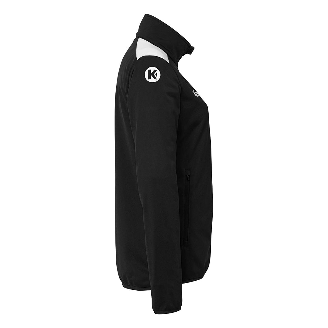 Kempa Emotion 27 Poly Jacke Damen - schwarz/weiß