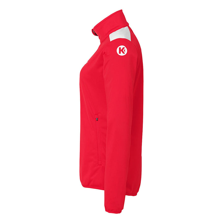 Kempa Emotion 27 Poly Jacke Damen - rot/weiß