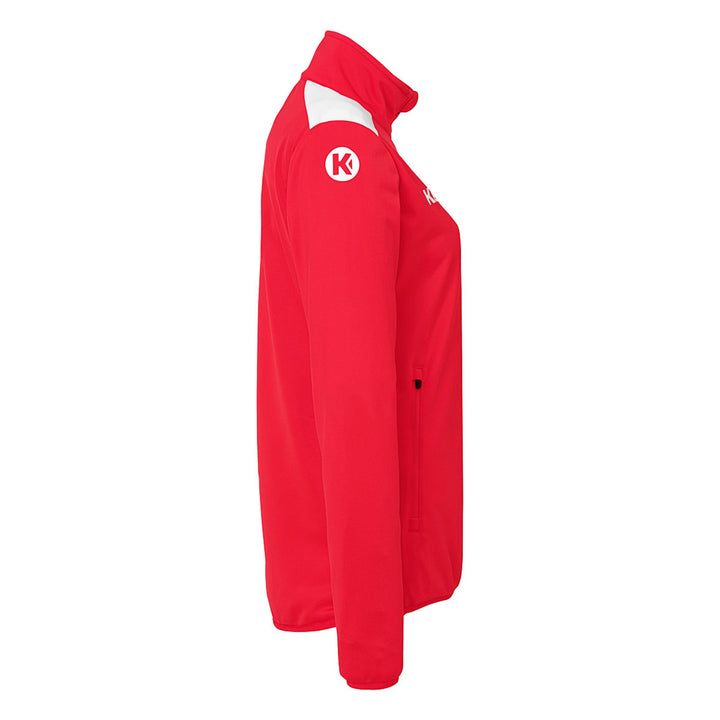 Kempa Emotion 27 Poly Jacke Damen - rot/weiß