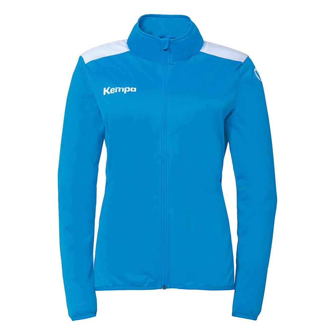 Kempa Emotion 27 Poly Jacke Damen - kempablau/weiß