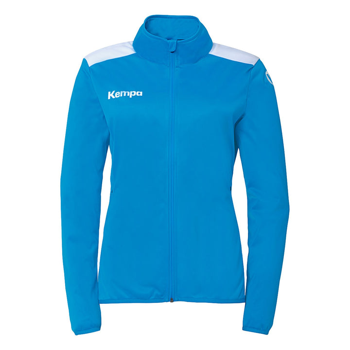 Kempa Emotion 27 Poly Jacke Damen - kempablau/weiß