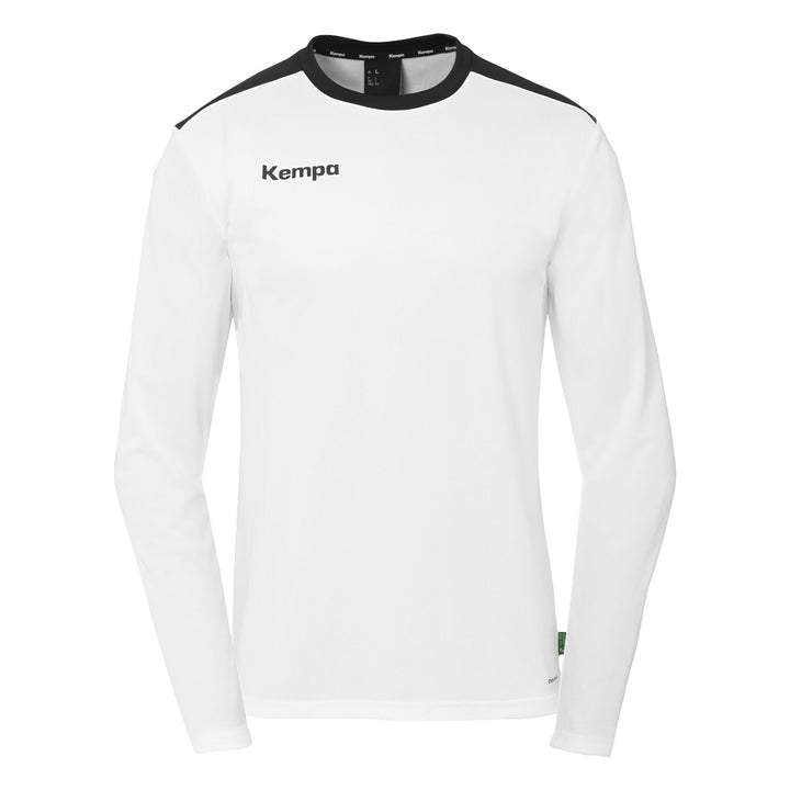 Kempa Emotion 27 Langarmshirt - weiß/schwarz