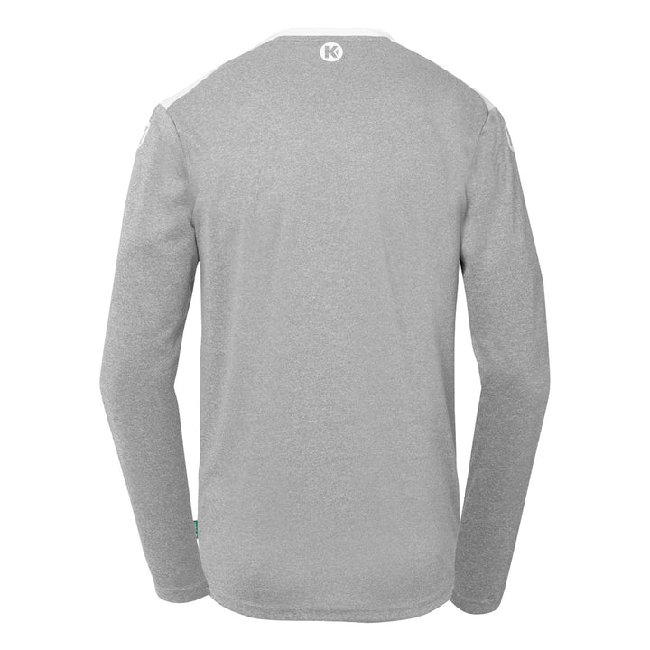 Kempa Emotion 27 Langarmshirt - dark grau melange/weiß
