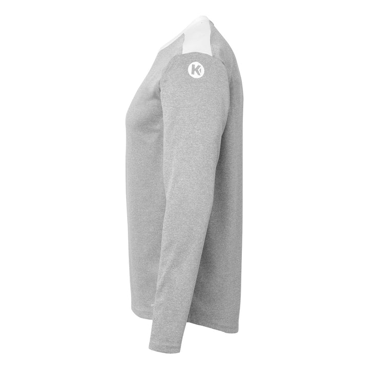 Kempa Emotion 27 Langarmshirt - dark grau melange/weiß