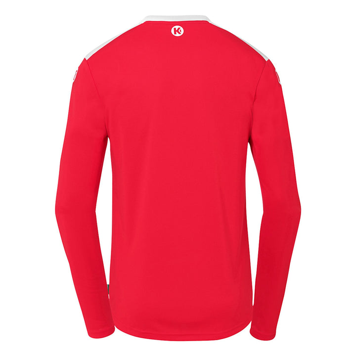 Kempa Emotion 27 Langarmshirt - rot/weiß