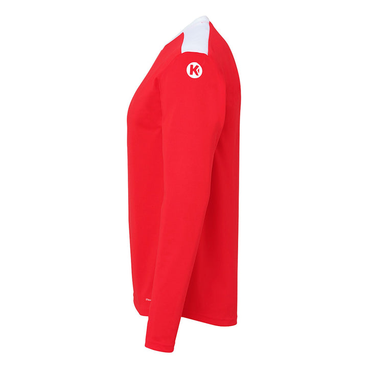 Kempa Emotion 27 Langarmshirt - rot/weiß