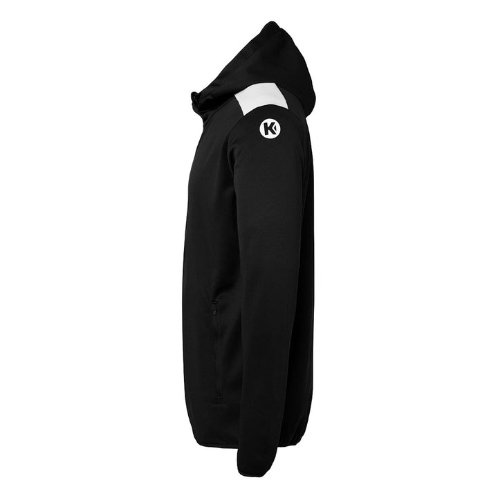 Kempa Emotion 27 Kapuzenjacke - schwarz/weiß
