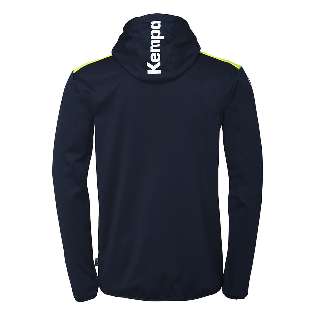 Kempa Emotion 27 Kapuzenjacke - marine/fluo gelb