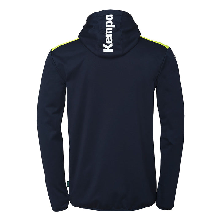 Kempa Emotion 27 Kapuzenjacke - marine/fluo gelb