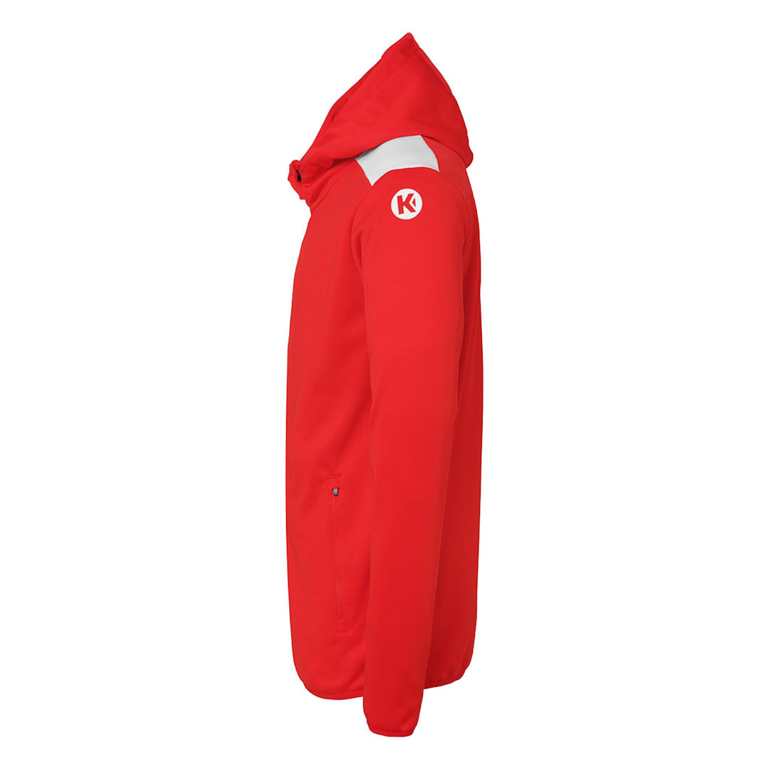 Kempa Emotion 27 Kapuzenjacke - rot/weiß