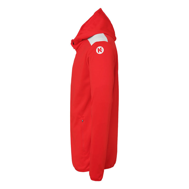 Kempa Emotion 27 Kapuzenjacke - rot/weiß