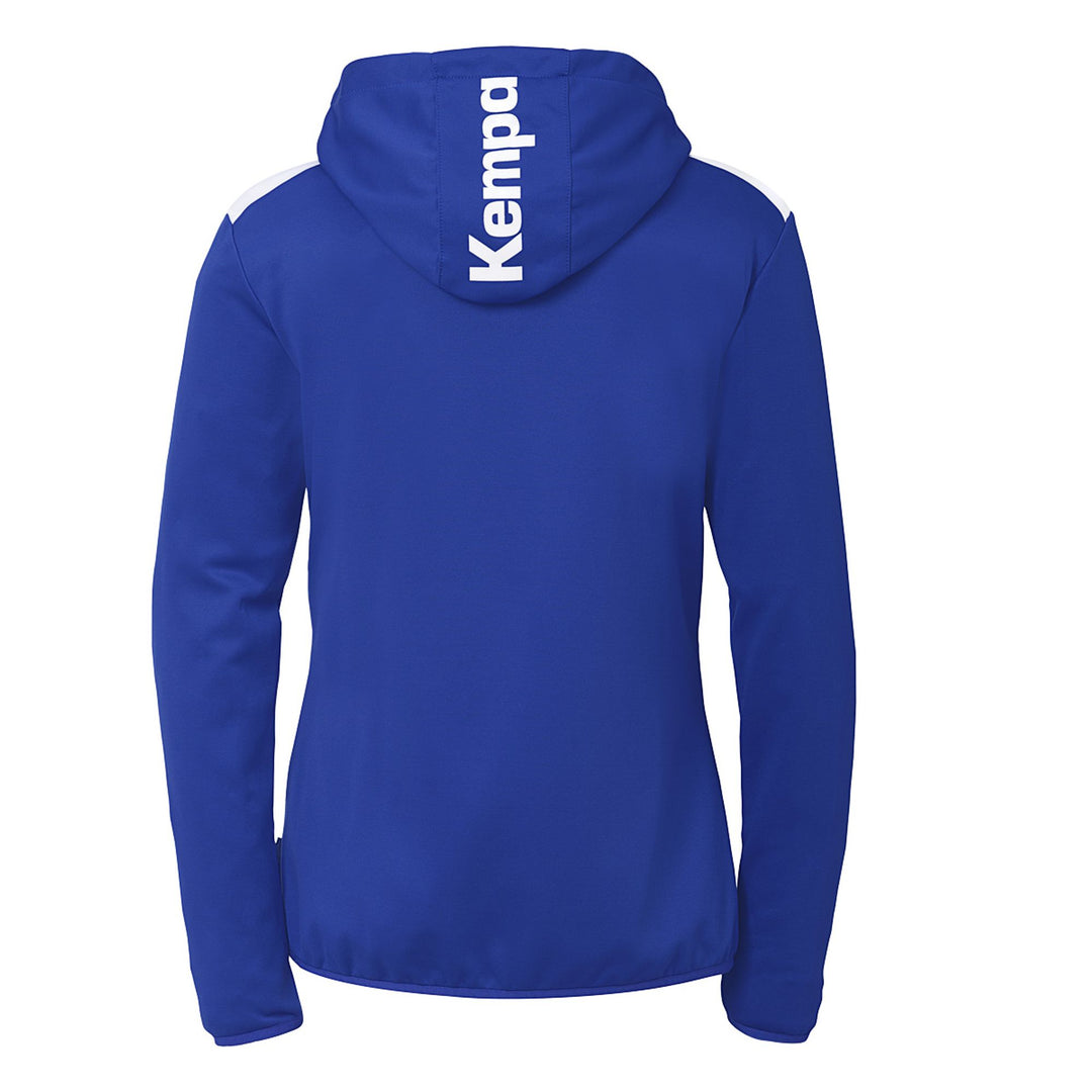 Kempa Emotion 27 Kapuzenjacke Damen - royal/weiß