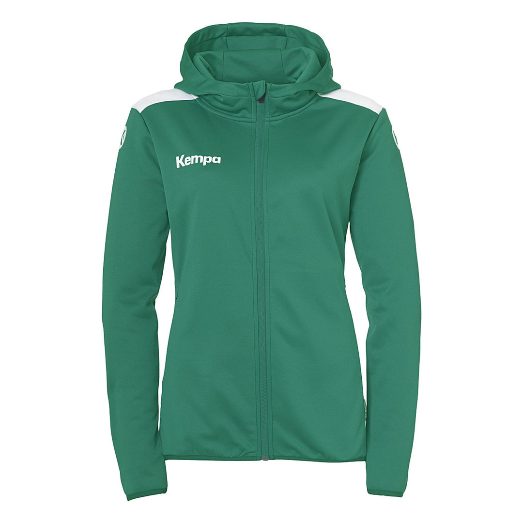 Kempa Emotion 27 Kapuzenjacke Damen - lagune/weiß