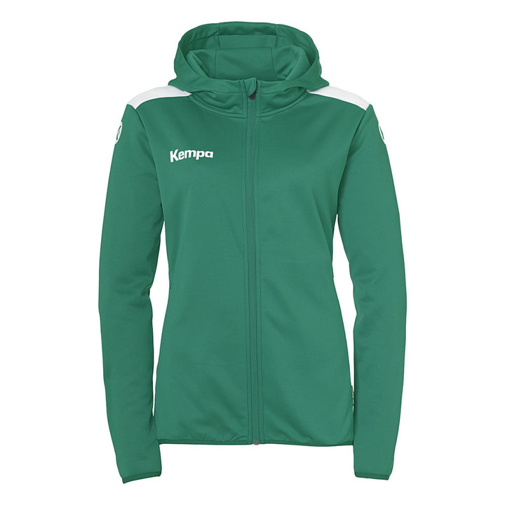Kempa Emotion 27 Kapuzenjacke Damen - lagune/weiß