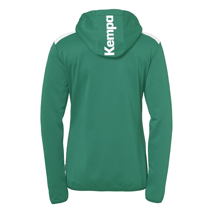 Kempa Emotion 27 Kapuzenjacke Damen - lagune/weiß