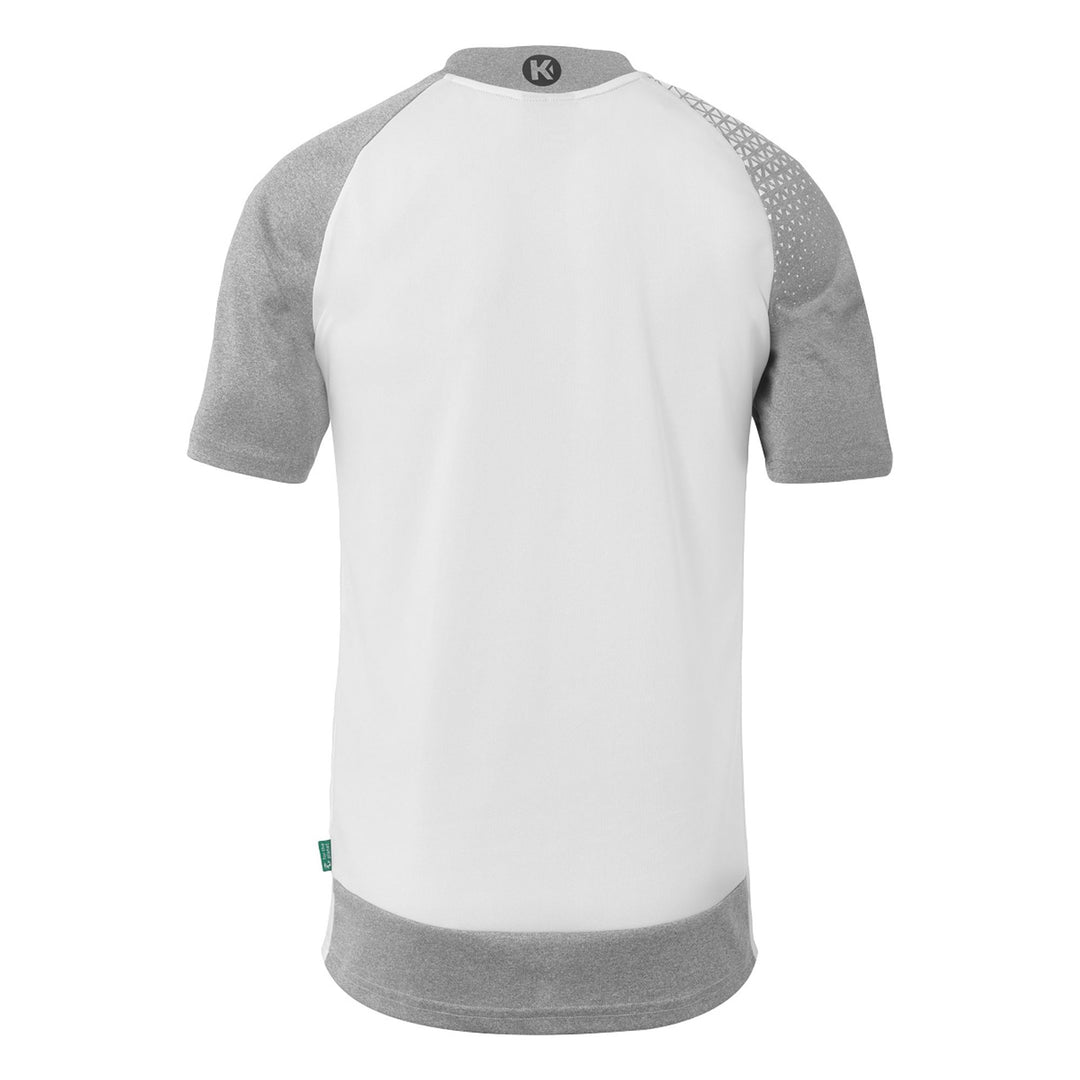 Kempa Ambition 28 Shirt - weiß/dark grau melange