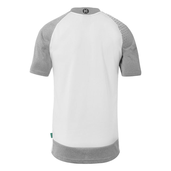 Kempa Ambition 28 Shirt - weiß/dark grau melange