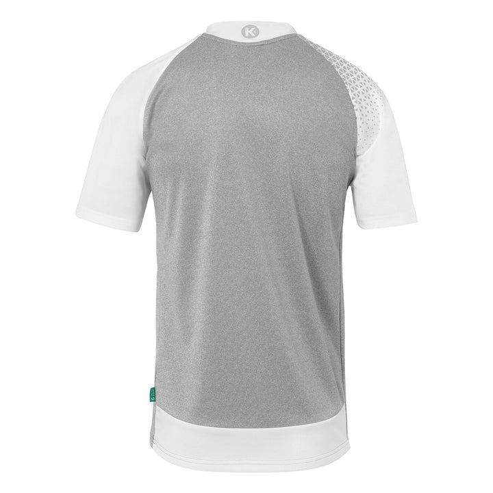 Kempa Ambition 28 Shirt - dark grau melange/weiß