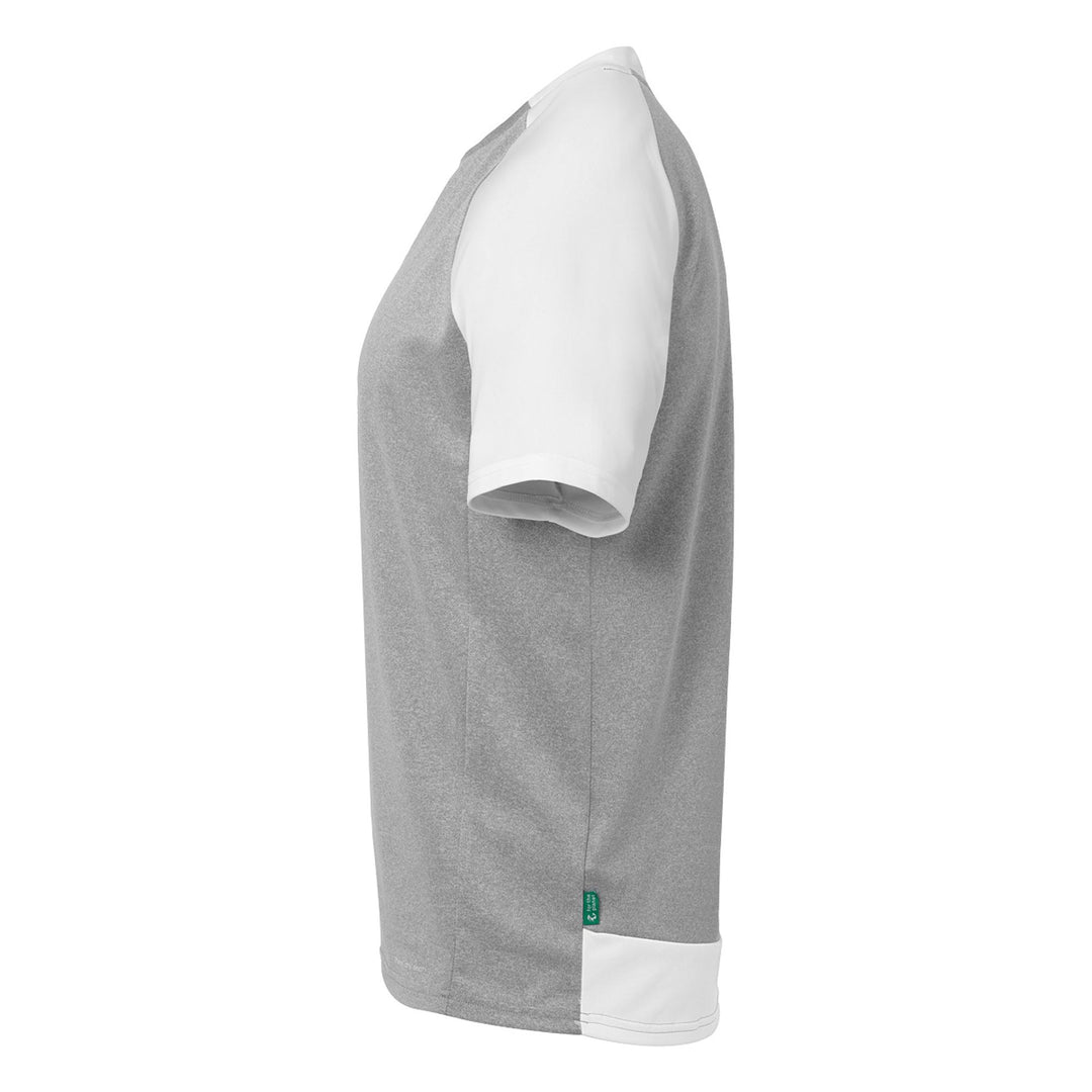 Kempa Ambition 28 Shirt - dark grau melange/weiß