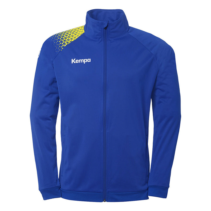 Kempa Ambition 28 Poly Jacke - royal/limonengelb