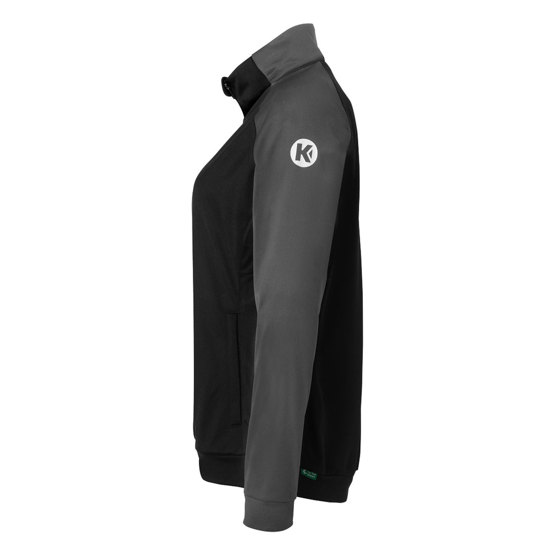 Kempa Ambition 28 Poly Jacke Damen - schwarz/anthra