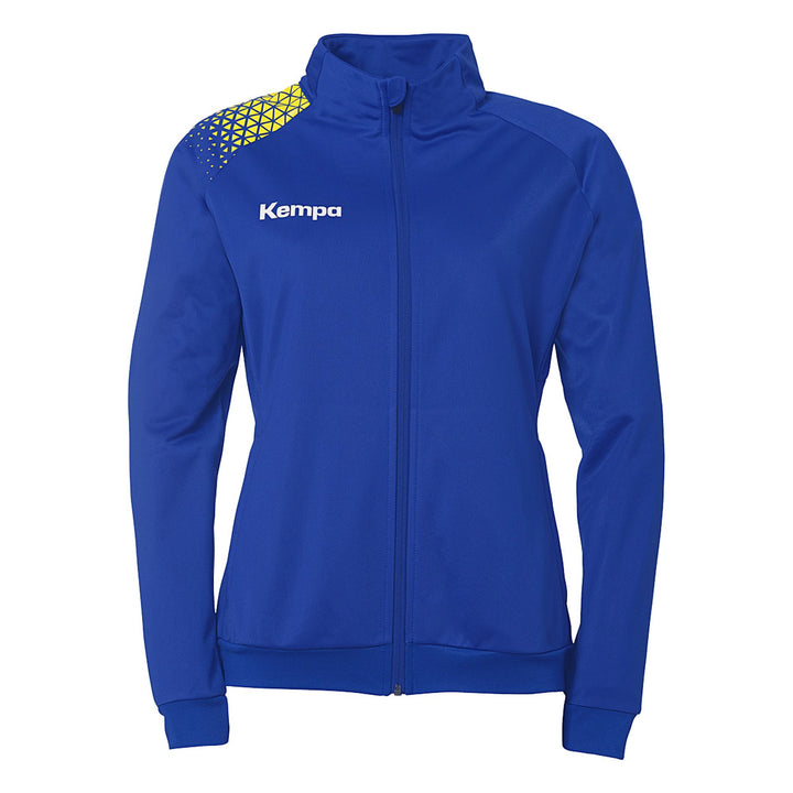 Kempa Ambition 28 Poly Jacke Damen - royal/limonengelb