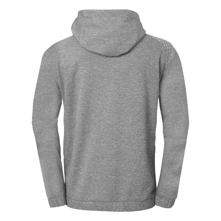 Kempa Ambition 28 Kapuzenjacke - dark grau melange/weiß
