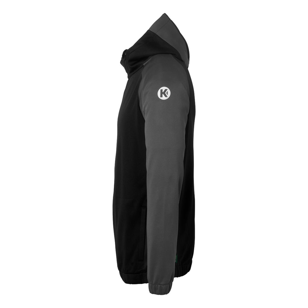 Kempa Ambition 28 Kapuzenjacke - schwarz/anthra
