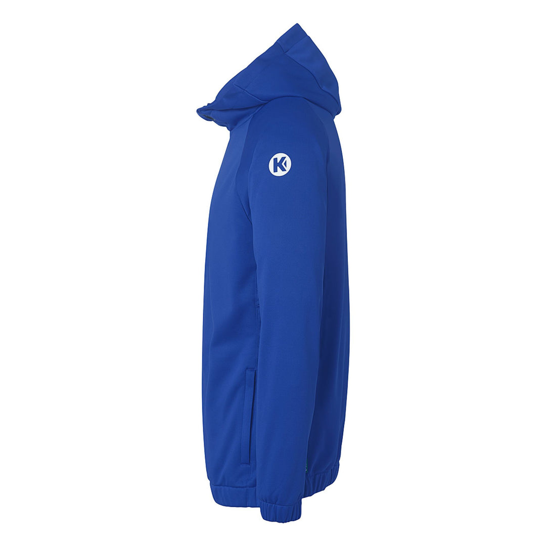 Kempa Ambition 28 Kapuzenjacke - royal/limonengelb