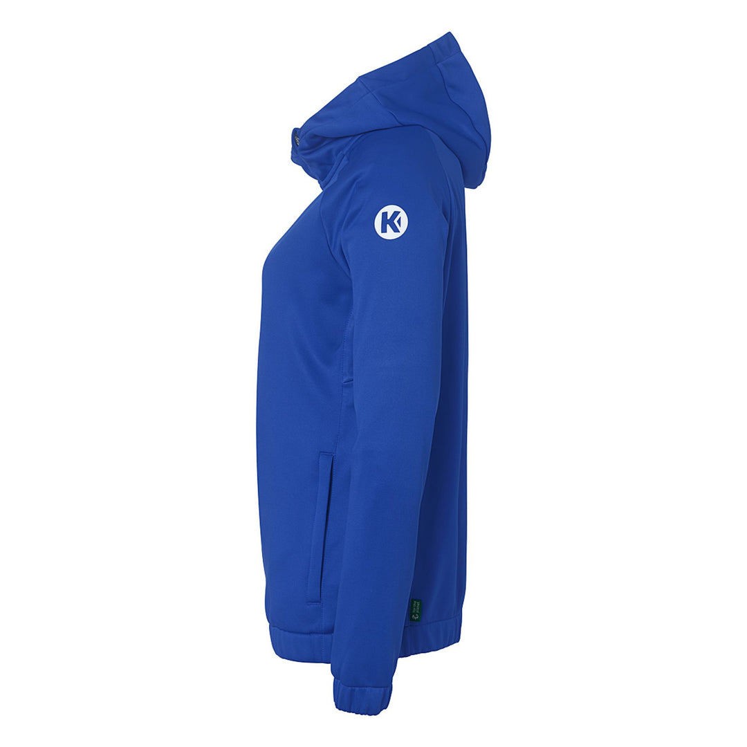 Kempa Ambition 28 Kapuzenjacke Damen - royal/limonengelb